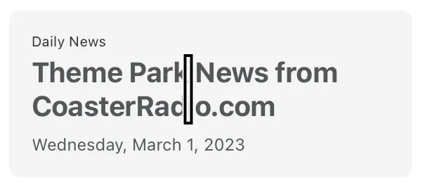 VoiceOver skinny box overlay