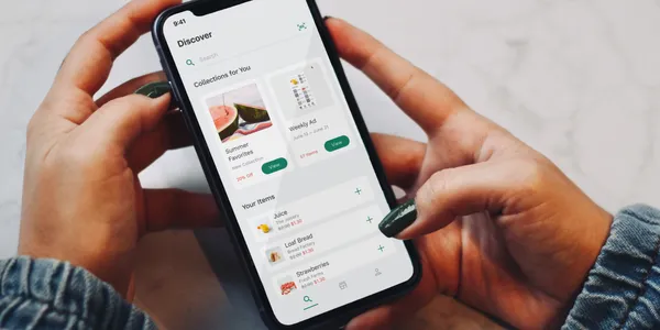 Free Grocery App UI Kit: Weekly Ads, Lists, Locator, and Recipes