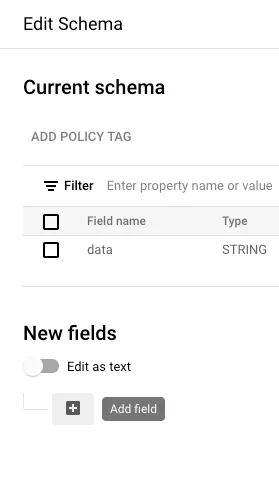 BigQuery add field example